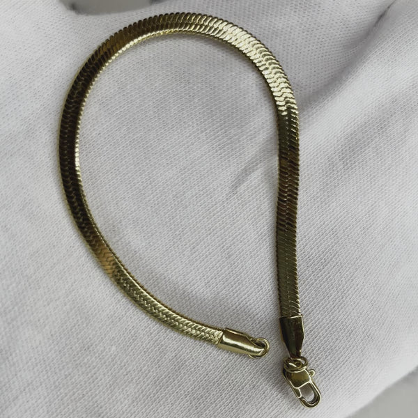 Classic Herringbone Bracelet